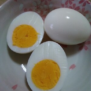 簡単　ゆで卵